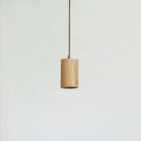 NordicLume Hängelampe aus Holz | Skandinavisches Design | Energieeffizient | Natürliche Eleganz