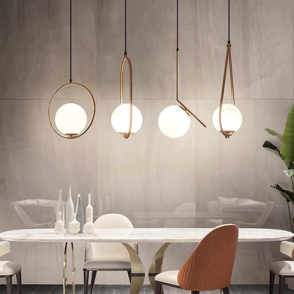 LunaHarmony Glas Pendelleuchte | Elegantes Design | Dimmbare LED | Perfekte Beleuchtung für Zuhause