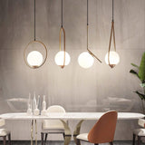 LunaHarmony Glas Pendelleuchte | Elegantes Design | Dimmbare LED | Perfekte Beleuchtung für Zuhause