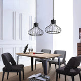 MetalLuxe Moderne Pendelleuchte aus Metall | Elegantes Design | Dimmbar | Perfekte Beleuchtung für Esszimmer und Küche