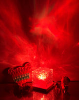Luxora Qrismora LED Tischlampe | Kabellos | Stimmungslicht | Modernes Design