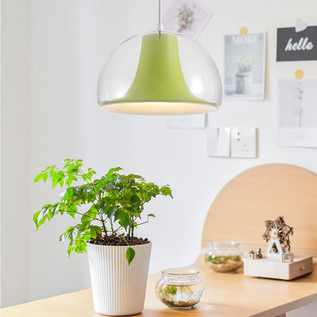 Glasya Halbkreisförmige Quallen Glas Pendelleuchte | Elegante Beleuchtung | Modernes Design | Deko für Zuhause