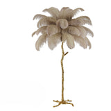 FeatherLuxe Elegante Federlampe | Modernes Design | Deko für Zuhause | Verschiedene Größen