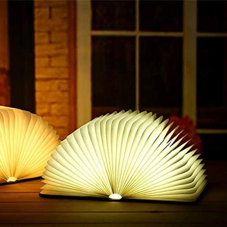 MagicBook LED Buchlampe | Faltbar | Stimmungslicht | Kabellose Beleuchtung | Deko für Zuhause