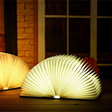 MagicBook LED Buchlampe | Faltbar | Stimmungslicht | Kabellose Beleuchtung | Deko für Zuhause