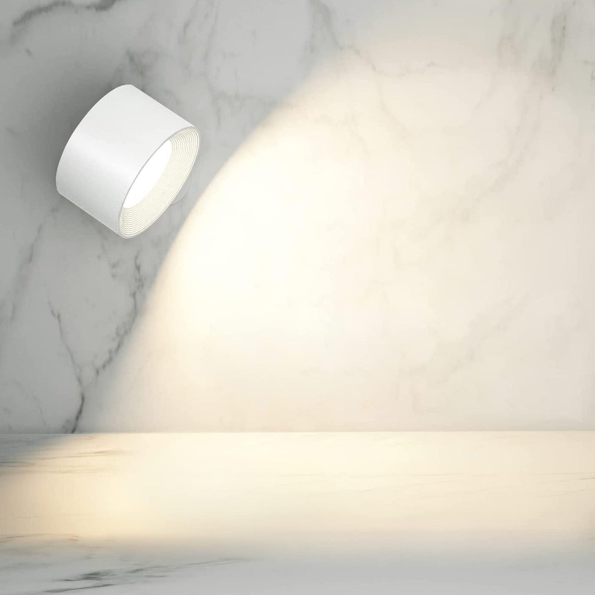 FlexiLight Kabellose Wandleuchte | LED Beleuchtung | Einfach zu installieren | Mit Touch- & Fernsteuerung