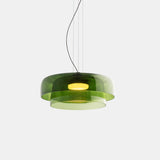 CrystalLume Glas-Deckenleuchte | Modernes Design | LED Beleuchtung | Stilvolle Innenbeleuchtung