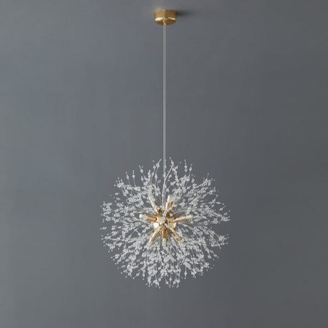 CrystalAura LED-Pendelleuchte aus Kristall | Dimmbar & Energieeffizient | Elegantes Design für Ess- & Wohnzimmer
