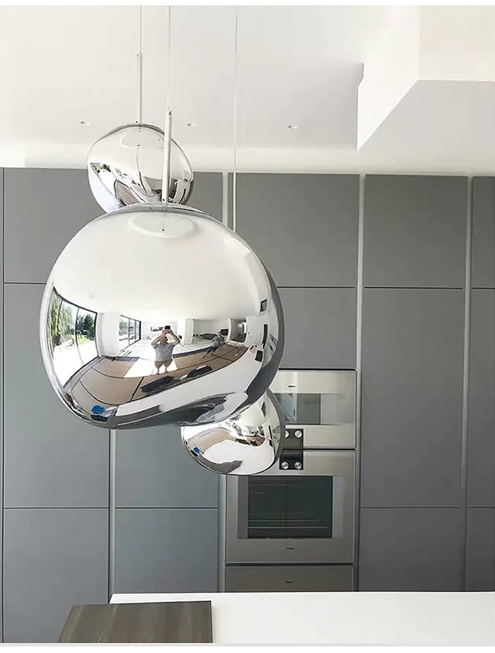 LumiPendant LED-Hängelampe | Modernes Design | Küche & Esszimmer | Pendelleuchte Rosegold | Energieeffizient