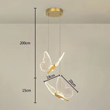 ButterGlow Hängeleuchte in Form eines Schmetterlings | Elegantes LED Design für Ihr Zuhause