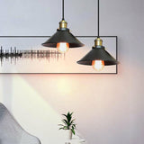 BrassLoom Kegelförmige Pendelleuchte aus Messing | Modernes Design | Esszimmer & Küche | Elegantes Ambiente