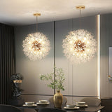 CrystalElegance Luxus-Kronleuchter aus Kristallglas | Premium Deckenleuchte | Glamour für Wohnzimmer, Esszimmer und mehr