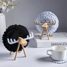 MooseMats 12-teiliges Untersetzer-Set | Hochwertige Filzuntersetzer | Stilvoll & Schützend | In Weiß, Blau & Schwarz