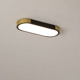 LumiForm Minimalistische LED Deckenleuchte | Rechteckige Ringform | Dimmbar & Modernes Design