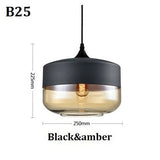 EternaGlow Pendelleuchte aus Glas und Holz | Elegantes Design für Ihr Zuhause