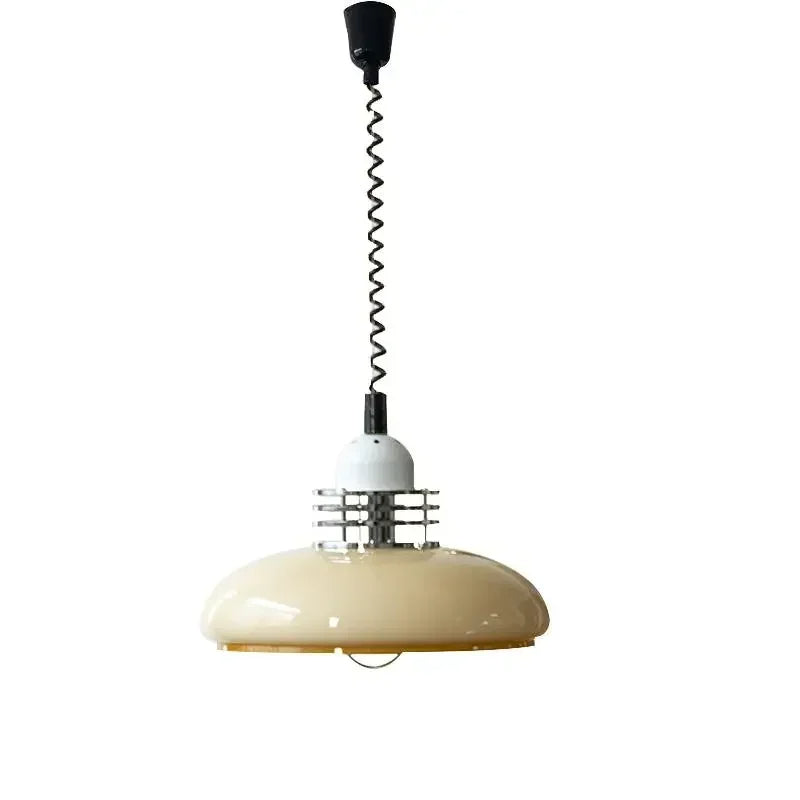 Lumivis Bauhaus Glas Pendelleuchte | Elegantes Design | Dimmbar | Perfekte Beleuchtung für Zuhause