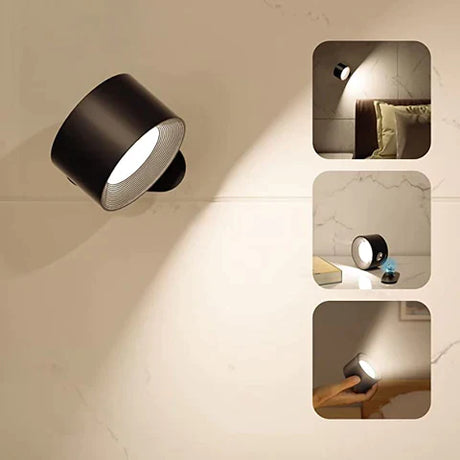 InstaBeam 360° Kabellose Wandleuchte | Wiederaufladbar | Flexibles LED Licht für Zuhause & Büro