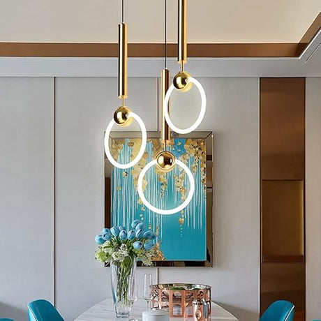 Nordivis Nordic Simple LED Pendelleuchte | Minimalistisches Design | Energieeffiziente Beleuchtung für Zuhause