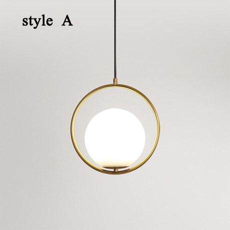 LunaHarmony Glas Pendelleuchte | Elegantes Design | Dimmbare LED | Perfekte Beleuchtung für Zuhause