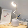 FlexiBeam Biegbares LED Schreibtischlampe | Verstellbar | Augenschonend | Perfektes Licht für Arbeiten & Lernen