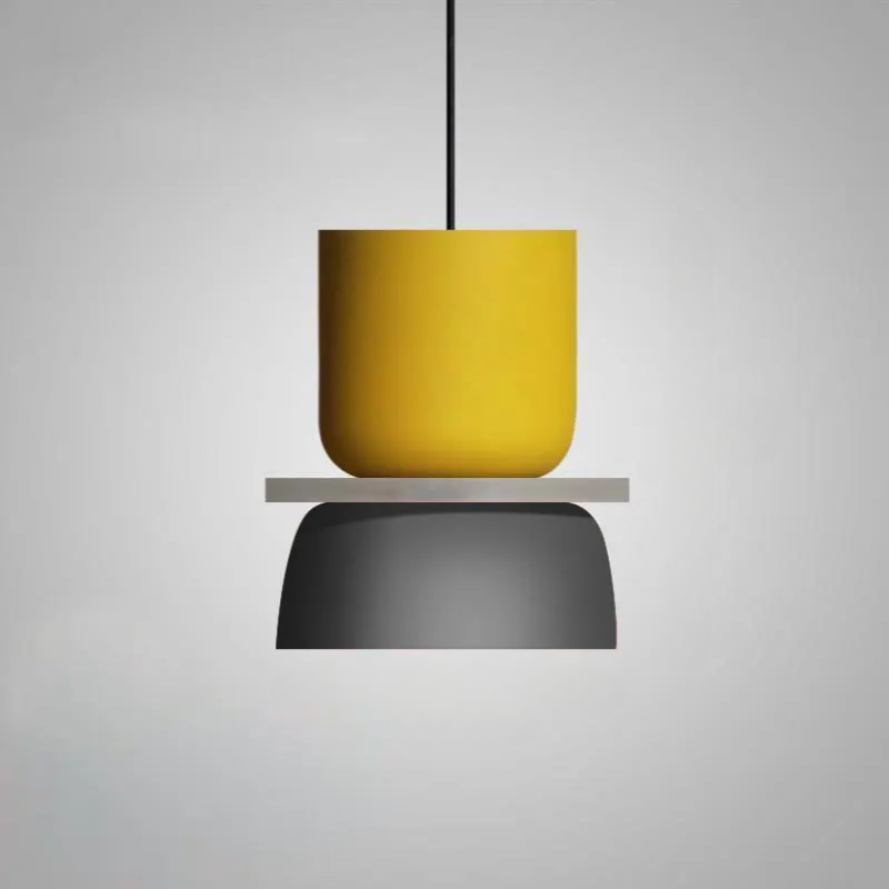 ScandiMacaron Hängeleuchte | Nordic Design Pendelleuchte | Farbakzente für modernes Zuhause
