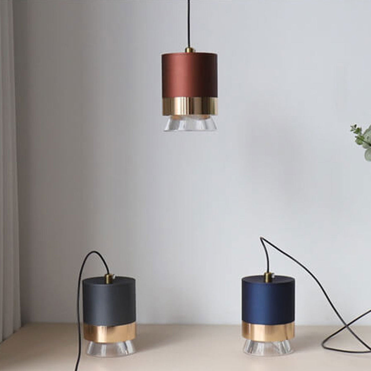 Lumosfera Nordic LED Pendelleuchte | Zylindrisches Design | Aluminium & Acryl | Warmes oder Weißes Licht