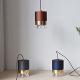 Lumosfera Nordic LED Pendelleuchte | Zylindrisches Design | Aluminium & Acryl | Warmes oder Weißes Licht