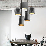 Cemantica Geometrische Pendelleuchte | Industrial Design | Betonoptik | Minimalistische Beleuchtung