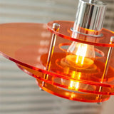 NovaGlow UFO Pendelleuchte im Retro-Design | Modern & Stilvoll | Perfekt für Esszimmer & Wohnzimmer