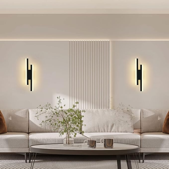 LumiStrip Moderne LED Wandlampe | Minimalistisches Design | Längliches Streifenlicht | Dimmbar & Energieeffizient