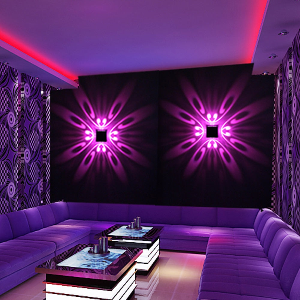 LumiBright Wandmontierte LED Lampe | Energiesparend | Modernes Design | Perfekte Beleuchtung für Zuhause