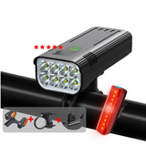 CycleGlow LED Fahrradlicht | Wiederaufladbare Fahrradbeleuchtung | Sicher & Wasserdicht für Tag & Nacht