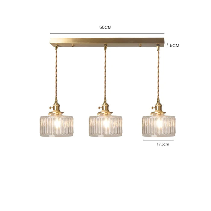 LumiCryst Vintage Kristall-Hängelampe | Elegantes Design | Stimmungsvolles Licht | Perfekt für Esszimmer & Wohnzimmer