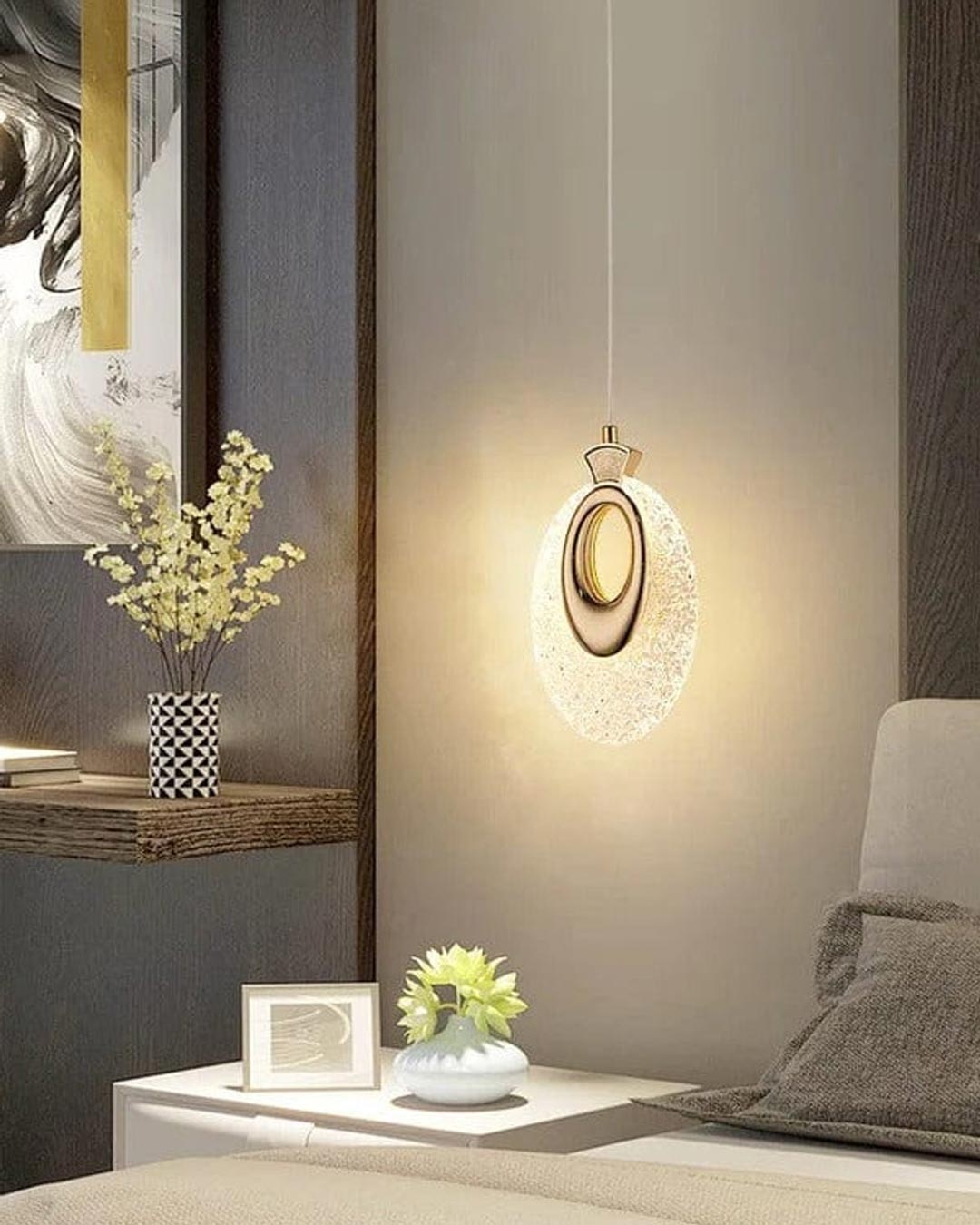 HaloCraft LED Pendelleuchte | Modernes Design | Energiesparende Hängelampe | Dimmbar