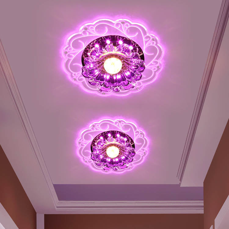 IlluBloom LED Deckenleuchte | Kreatives Blütendesign | Runde Deckenlampe | Energieeffizient & Modern