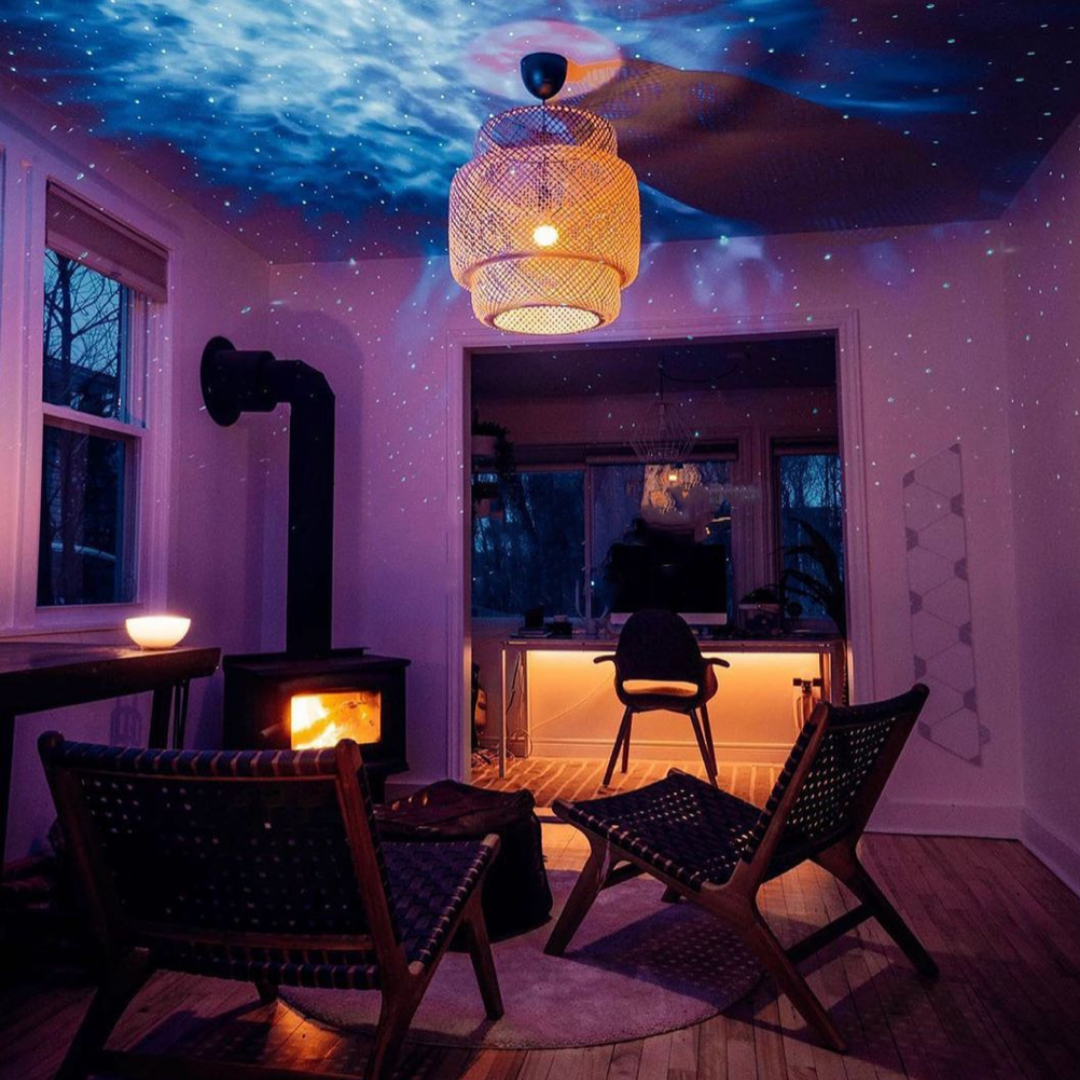 StarScape Galaxy Projektor | LED Sternenhimmel Projektor | Stimmungslicht & Nachtlicht | Magische Lichter für Zuhause