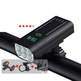 CycleGlow LED Fahrradlicht | Wiederaufladbare Fahrradbeleuchtung | Sicher & Wasserdicht für Tag & Nacht