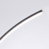 Luniora Arc LED Stehleuchte | Minimalistisches Design mit Ablage | Modern & Dimmbar