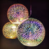 LumiSpark 3D Feuerwerk Pendelleuchte | Farbwechselndes Glas | Deko für Wohnzimmer & Esszimmer