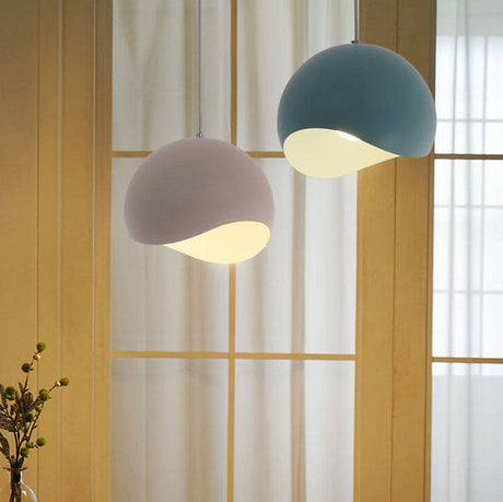 LumiMacaron Modernes Design Pendelleuchte | Farbiges Metall | 1-flammig | Stilvolle Beleuchtung | Deko für Zuhause