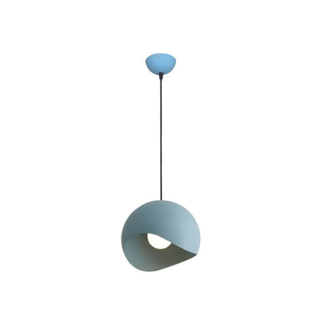 LumiMacaron Modernes Design Pendelleuchte | Farbiges Metall | 1-flammig | Stilvolle Beleuchtung | Deko für Zuhause
