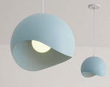 LumiMacaron Modernes Design Pendelleuchte | Farbiges Metall | 1-flammig | Stilvolle Beleuchtung | Deko für Zuhause