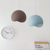 LumiMacaron Modernes Design Pendelleuchte | Farbiges Metall | 1-flammig | Stilvolle Beleuchtung | Deko für Zuhause