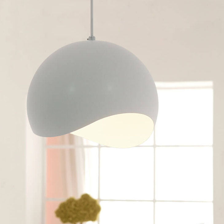 LumiMacaron Modernes Design Pendelleuchte | Farbiges Metall | 1-flammig | Stilvolle Beleuchtung | Deko für Zuhause