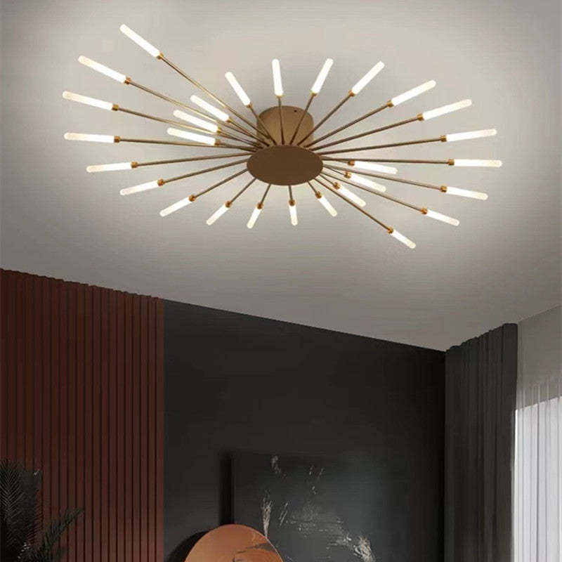 StarBurst Feuerwerk Deckenleuchte | Moderne LED Pendelleuchte | Stimmungsvolles Dekolicht für Zuhause