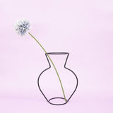 LineElegance Moderner Eisen-Vasenhalter | Minimalistisches Design | Perfekte Dekoration