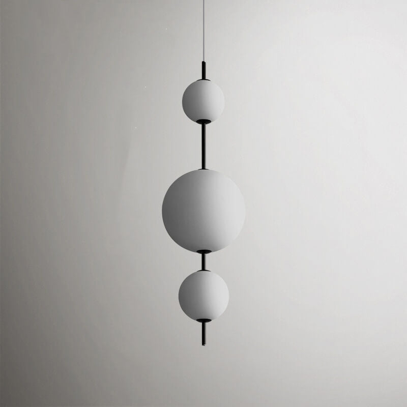 Orbessa LED Pendelleuchte | Zeitloses Kugeldesign aus Glas | Warmweißes Licht | Moderne Beleuchtung