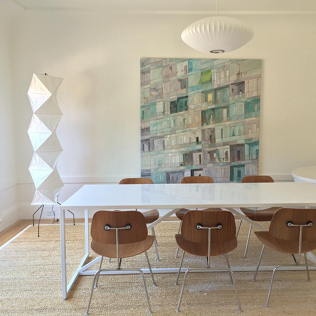 SereniLum Reispapier Stehlampe | Minimalistisches Design | Warmweißes LED-Licht | Nachhaltige Deko für Zuhause