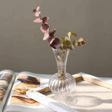 BloomCrest Retro-Blumenvase im Vintage-Stil | Dekorative Vase | Perfekt für Blumenarrangements | Eleganz für Zuhause