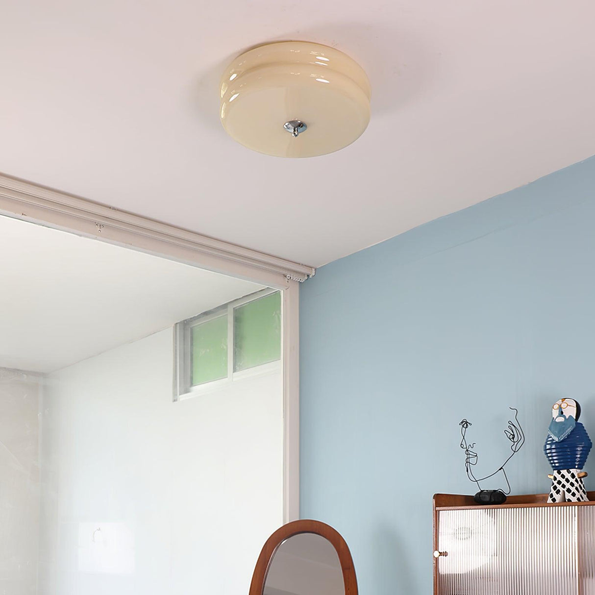 LumiChic Art Deco Vintage-Deckenleuchte | Elegante Retro-Beleuchtung | Dekoratives Highlight für Ihr Zuhause